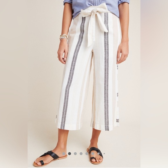 Anthropologie Pants - By Anthropologie | Shorebound Wide-leg Pants